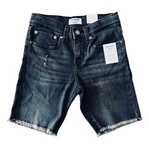 NEW Levi's Black Denim Shorts Boys Youth Size 10